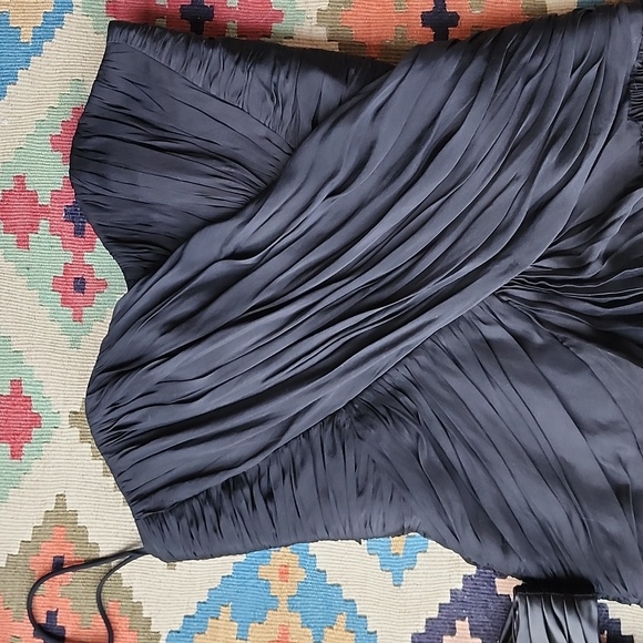 Basix II Black Dress with optional belt size 4EU - Picture 4 of 5